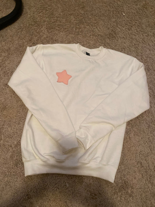 PINK STARFISH CREWNECK